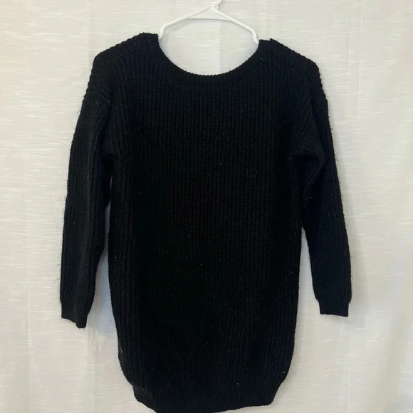 Lulus Black Sweater - Picture 2 of 4